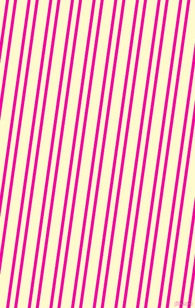 82 degree angles dual stripes line, 6 pixel line width, 10 and 21 pixels line spacing, Hollywood Cerise and Lemon Chiffon dual two line striped seamless tileable