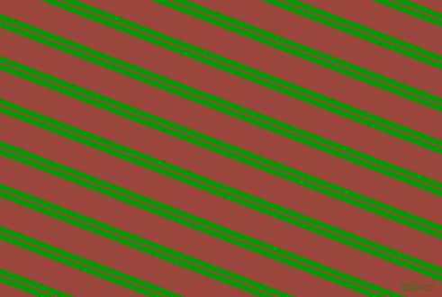 159 degree angle dual stripe line, 6 pixel line width, 2 and 30 pixel line spacing, Islamic Green and Cognac dual two line striped seamless tileable