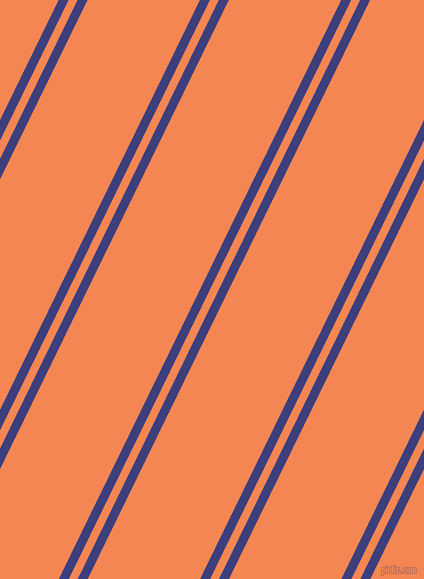 64 degree angle dual stripes lines, 9 pixel lines width, 8 and 101 pixel line spacing, Jacksons Purple and Crusta dual two line striped seamless tileable