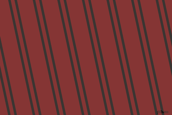 102 degree angle dual stripes line, 8 pixel line width, 12 and 50 pixel line spacing, Kilamanjaro and Tall Poppy dual two line striped seamless tileable