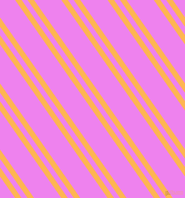 125 degree angle dual striped line, 11 pixel line width, 10 and 46 pixel line spacing, Koromiko and Violet dual two line striped seamless tileable