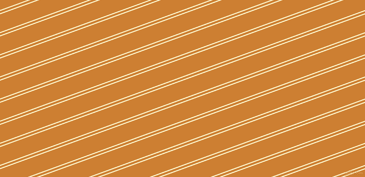 20 degree angle dual striped lines, 2 pixel lines width, 4 and 33 pixel line spacing, Lemon Chiffon and Bronze dual two line striped seamless tileable