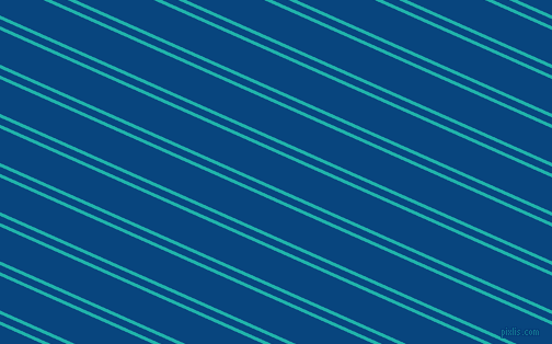 156 degree angles dual stripe line, 3 pixel line width, 6 and 29 pixels line spacing, Light Sea Green and Dark Cerulean dual two line striped seamless tileable