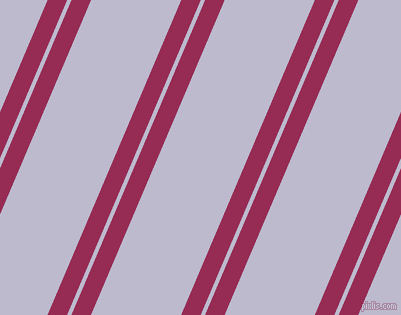 67 degree angle dual striped line, 18 pixel line width, 4 and 83 pixel line spacing, Lipstick and Blue Haze dual two line striped seamless tileable