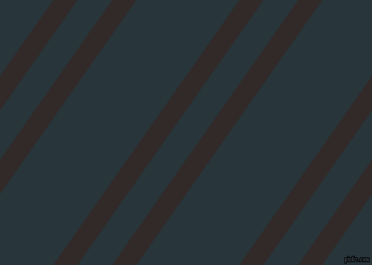 55 degree angles dual stripes line, 28 pixel line width, 40 and 119 pixels line spacing, Livid Brown and Oxford Blue dual two line striped seamless tileable