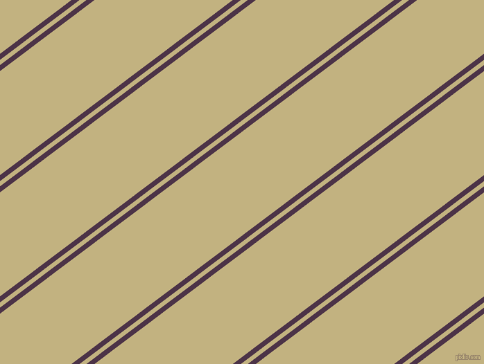 37 degree angles dual stripe line, 7 pixel line width, 6 and 120 pixels line spacing, Loulou and Ecru dual two line striped seamless tileable