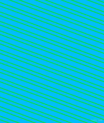160 degree angle dual stripe lines, 3 pixel lines width, 8 and 15 pixel line spacing, Malachite and Deep Sky Blue dual two line striped seamless tileable