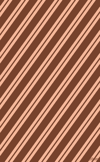 54 degree angles dual stripe line, 9 pixel line width, 4 and 24 pixels line spacing, Mandys Pink and Copper Canyon dual two line striped seamless tileable