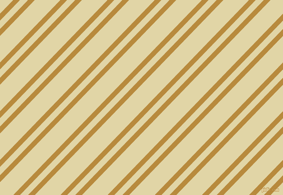 46 degree angles dual stripes line, 10 pixel line width, 12 and 38 pixels line spacing, Marigold and Sapling dual two line striped seamless tileable