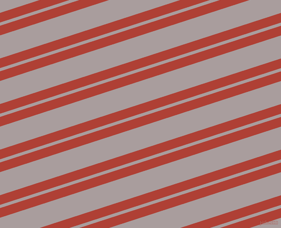 18 degree angle dual stripe lines, 18 pixel lines width, 6 and 43 pixel line spacing, Medium Carmine and Nobel dual two line striped seamless tileable