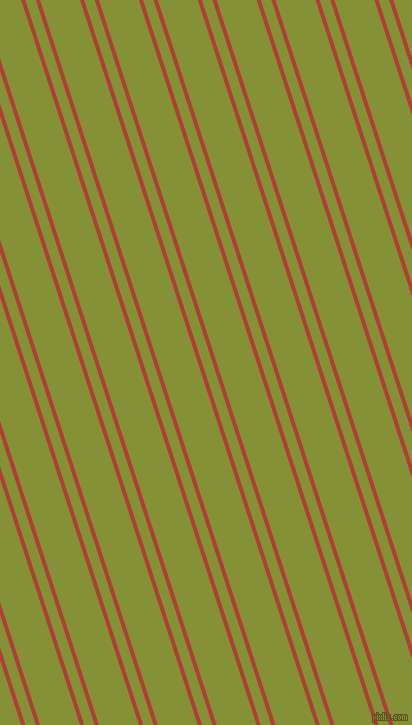 108 degree angle dual stripes line, 4 pixel line width, 10 and 38 pixel line spacing, Medium Carmine and Wasabi dual two line striped seamless tileable