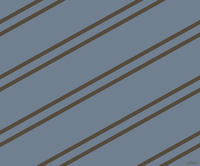 29 degree angles dual striped line, 13 pixel line width, 24 and 115 pixels line spacing, Metallic Bronze and Slate Grey dual two line striped seamless tileable