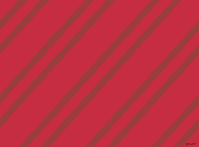 48 degree angles dual stripes line, 25 pixel line width, 36 and 101 pixels line spacing, Mexican Red and Brick Red dual two line striped seamless tileable