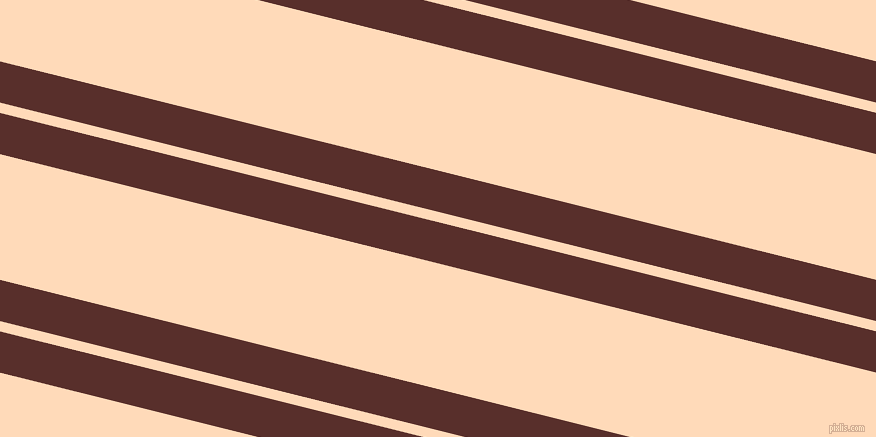 166 degree angles dual stripes line, 40 pixel line width, 10 and 122 pixels line spacing, Moccaccino and Peach Puff dual two line striped seamless tileable