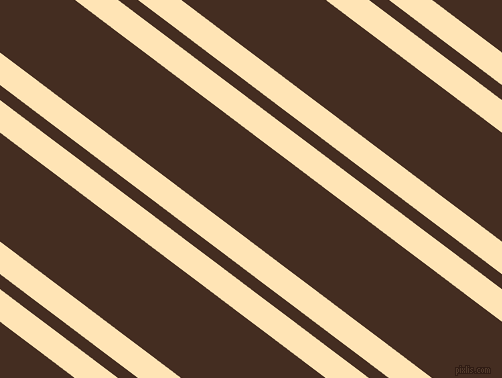 143 degree angle dual striped line, 26 pixel line width, 12 and 87 pixel line spacing, Moccasin and Morocco Brown dual two line striped seamless tileable