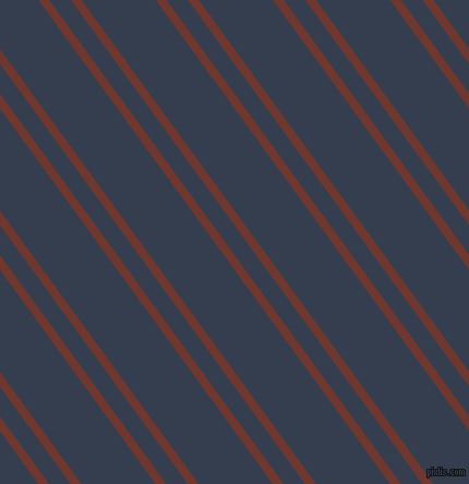 126 degree angles dual stripe lines, 8 pixel lines width, 16 and 55 pixels line spacing, Mocha and Cloud Burst dual two line striped seamless tileable