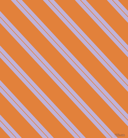 133 degree angles dual stripe line, 13 pixel line width, 2 and 53 pixels line spacing, Moon Raker and Tree Poppy dual two line striped seamless tileable
