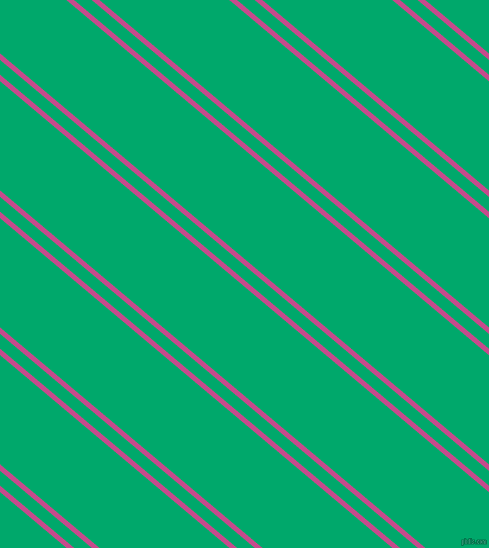 140 degree angles dual stripes line, 7 pixel line width, 16 and 118 pixels line spacing, Mulberry and Jade dual two line striped seamless tileable