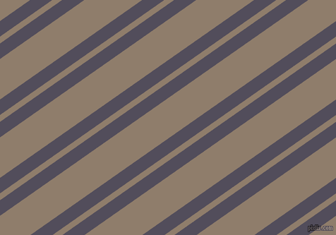 35 degree angles dual striped line, 18 pixel line width, 8 and 47 pixels line spacing, Mulled Wine and Squirrel dual two line striped seamless tileable