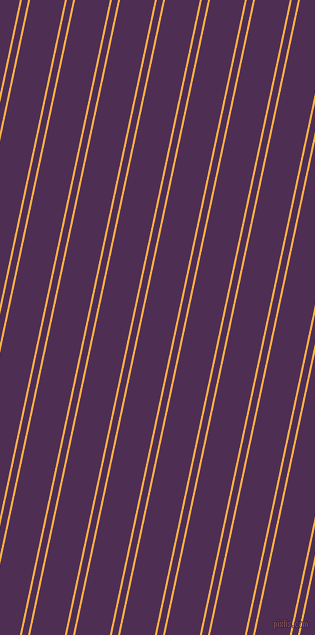 78 degree angle dual striped line, 2 pixel line width, 6 and 34 pixel line spacing, My Sin and Hot Purple dual two line striped seamless tileable