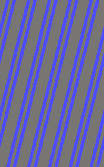 76 degree angle dual stripe line, 11 pixel line width, 10 and 35 pixel line spacing, Neon Blue and Dove Grey dual two line striped seamless tileable