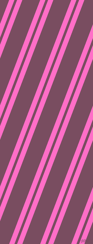 69 degree angle dual stripe line, 16 pixel line width, 8 and 54 pixel line spacing, Neon Pink and Cosmic dual two line striped seamless tileable