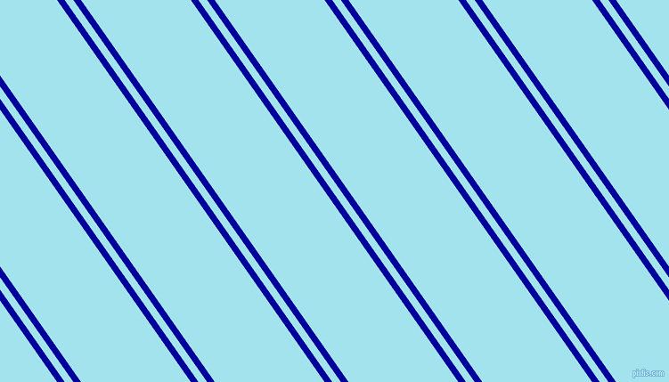 125 degree angles dual stripes lines, 7 pixel lines width, 8 and 101 pixels line spacing, New Midnight Blue and Blizzard Blue dual two line striped seamless tileable