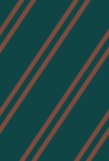 56 degree angles dual stripes line, 15 pixel line width, 18 and 103 pixels line spacing, Nutmeg and Cyprus dual two line striped seamless tileable