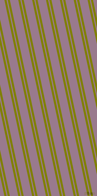 102 degree angle dual striped lines, 7 pixel lines width, 4 and 28 pixel line spacing, Olive and Mountbatten Pink dual two line striped seamless tileable