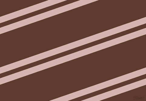 19 degree angles dual stripes line, 20 pixel line width, 14 and 103 pixels line spacing, Oyster Pink and Cioccolato dual two line striped seamless tileable