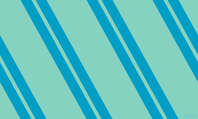 119 degree angle dual striped line, 32 pixel line width, 12 and 117 pixel line spacing, Pacific Blue and Bermuda dual two line striped seamless tileable