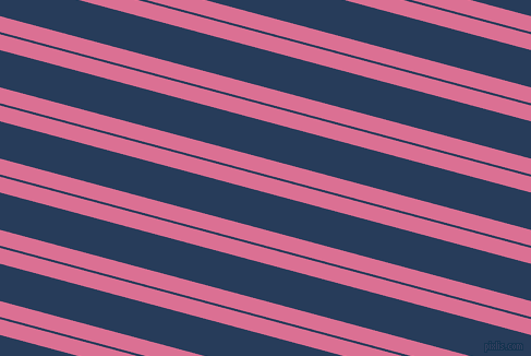 165 degree angle dual stripes lines, 14 pixel lines width, 2 and 33 pixel line spacing, Pale Violet Red and Catalina Blue dual two line striped seamless tileable