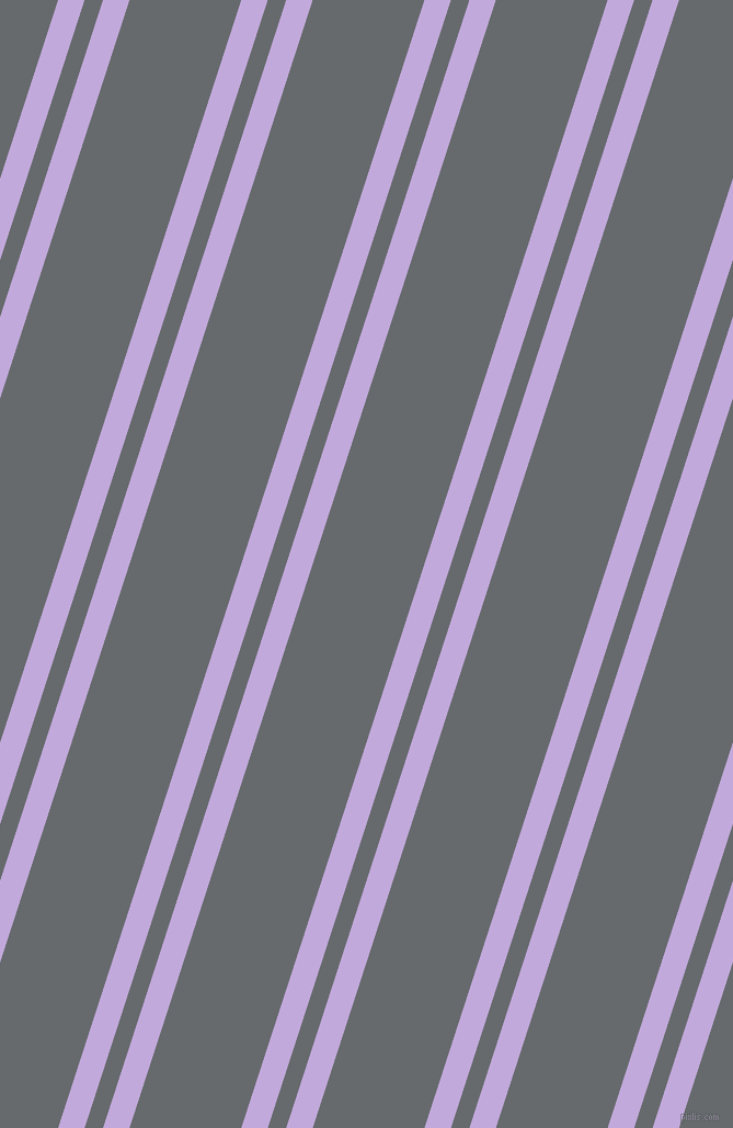 72 degree angles dual stripes line, 23 pixel line width, 16 and 97 pixels line spacing, Perfume and Mid Grey dual two line striped seamless tileable