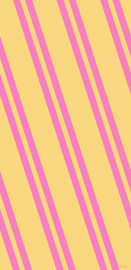 108 degree angle dual stripe lines, 22 pixel lines width, 16 and 77 pixel line spacing, Persian Pink and Golden Glow dual two line striped seamless tileable