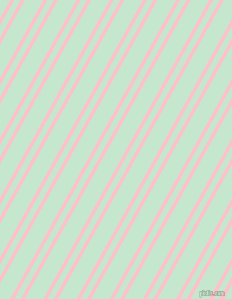 61 degree angles dual stripes line, 5 pixel line width, 8 and 23 pixels line spacing, Pink and Granny Apple dual two line striped seamless tileable