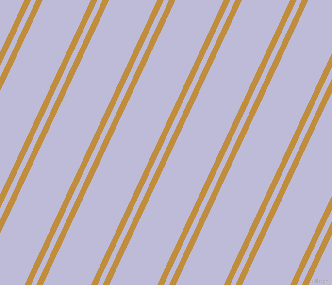 65 degree angle dual stripe line, 12 pixel line width, 10 and 90 pixel line spacing, Pizza and Lavender Grey dual two line striped seamless tileable