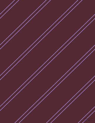 44 degree angle dual stripe line, 2 pixel line width, 8 and 63 pixel line spacing, Purple Mountain