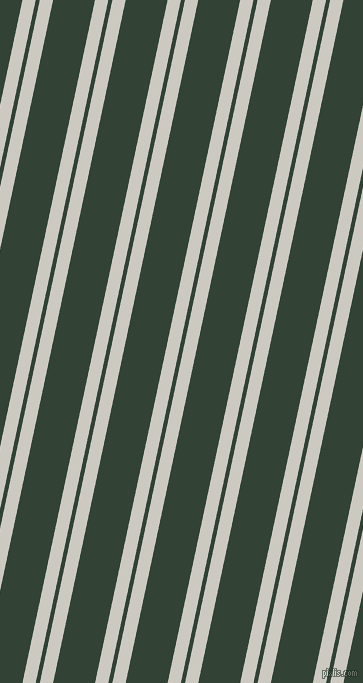 78 degree angle dual striped line, 13 pixel line width, 4 and 41 pixel line spacing, Quill Grey and Timber Green dual two line striped seamless tileable