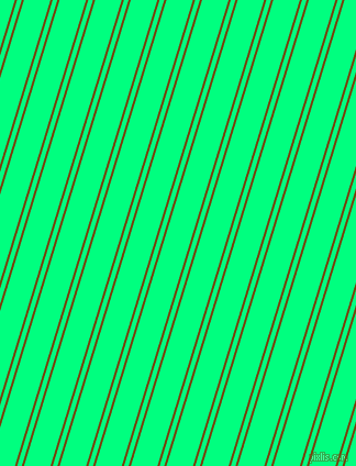 73 degree angles dual striped line, 2 pixel line width, 4 and 23 pixels line spacing, Raw Umber and Spring Green dual two line striped seamless tileable