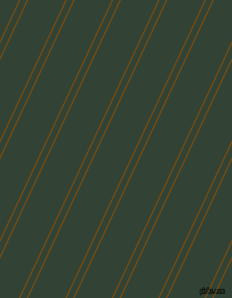 65 degree angles dual stripes line, 2 pixel line width, 8 and 48 pixels line spacing, Raw Umber and Timber Green dual two line striped seamless tileable