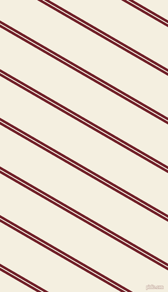 150 degree angles dual striped line, 5 pixel line width, 2 and 74 pixels line spacing, Red Berry and Bianca dual two line striped seamless tileable
