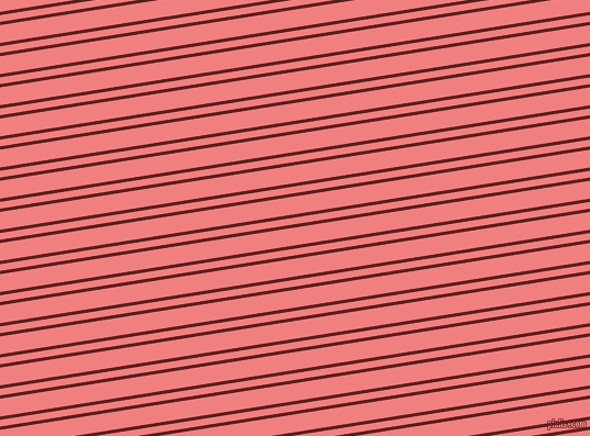 9 degree angle dual stripes line, 3 pixel line width, 6 and 16 pixel line spacing, Red Oxide and Light Coral dual two line striped seamless tileable