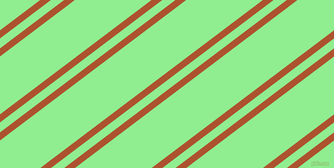 37 degree angle dual stripes lines, 13 pixel lines width, 16 and 93 pixel line spacing, Red Stage and Light Green dual two line striped seamless tileable
