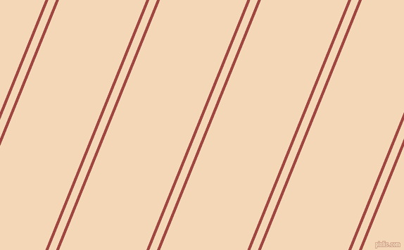 68 degree angle dual stripes lines, 4 pixel lines width, 10 and 115 pixel line spacing, Roof Terracotta and Pink Lady dual two line striped seamless tileable