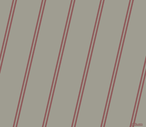 77 degree angle dual striped lines, 5 pixel lines width, 4 and 78 pixel line spacing, Rose Taupe and Dawn dual two line striped seamless tileable