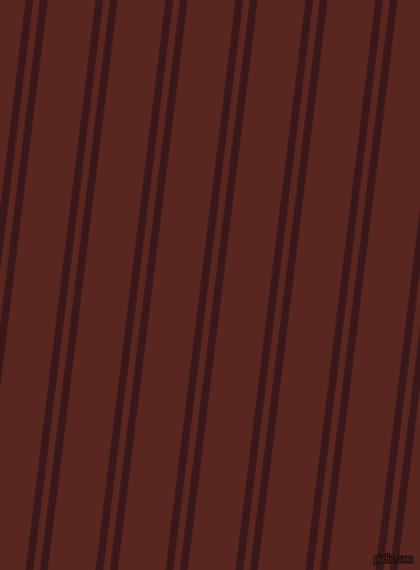 83 degree angle dual striped line, 7 pixel line width, 6 and 43 pixel line spacing, Rustic Red and Caput Mortuum dual two line striped seamless tileable
