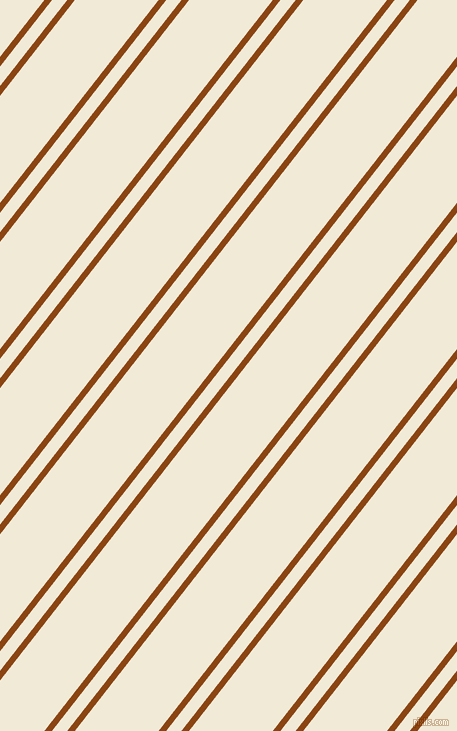 52 degree angles dual stripe line, 6 pixel line width, 12 and 66 pixels line spacing, Saddle Brown and Half Pearl Lusta dual two line striped seamless tileable