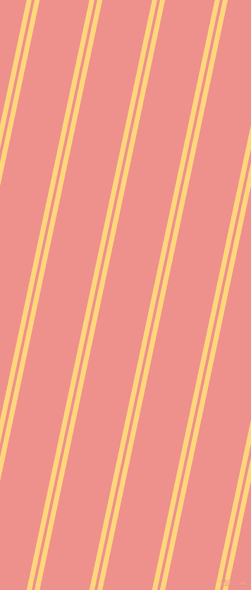 78 degree angles dual stripe line, 7 pixel line width, 4 and 69 pixels line spacing, Salomie and Sweet Pink dual two line striped seamless tileable
