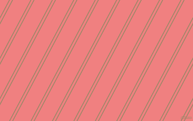 62 degree angles dual striped line, 3 pixel line width, 6 and 50 pixels line spacing, Sandal and Light Coral dual two line striped seamless tileable