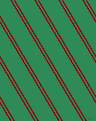 121 degree angles dual stripes lines, 5 pixel lines width, 6 and 65 pixels line spacing, Sangria and Sea Green dual two line striped seamless tileable